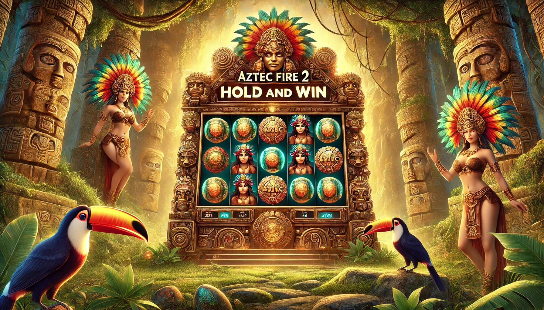 Aztec Fire 2 Hold and Win: Dazzling Path to the Treasures of Ancient Civilizations
