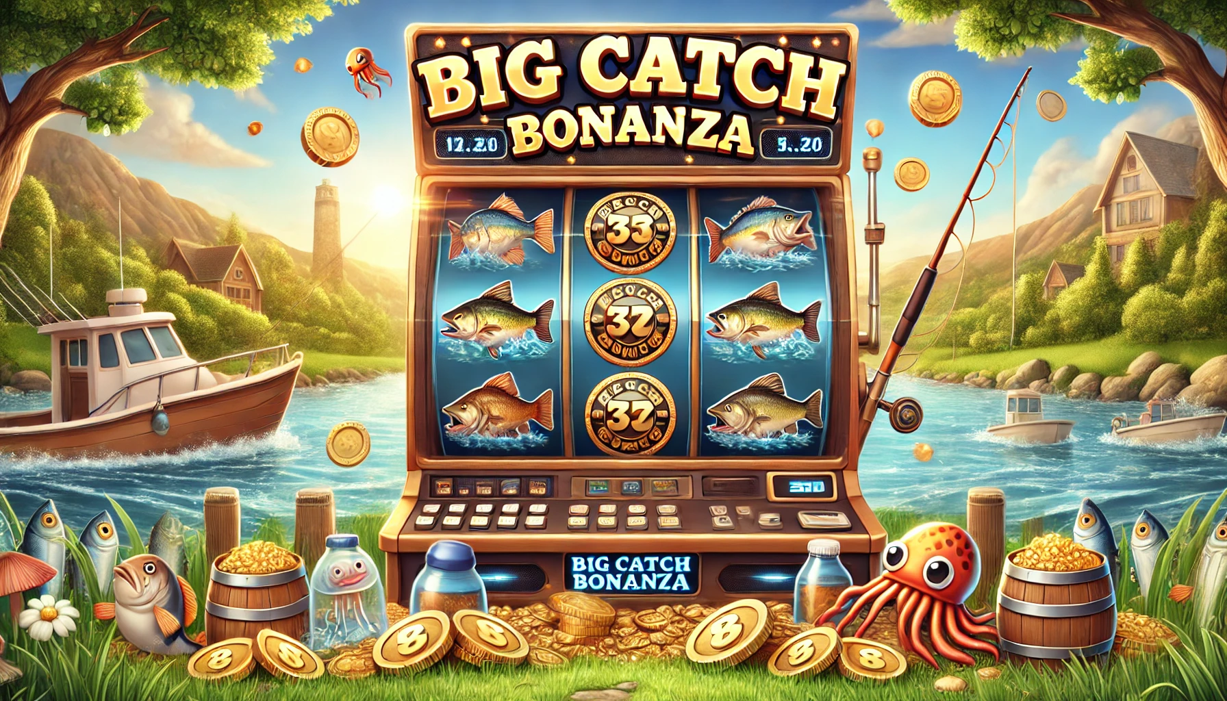 Big Catch Bonanza: Underwater treasures await the best fishermen!
