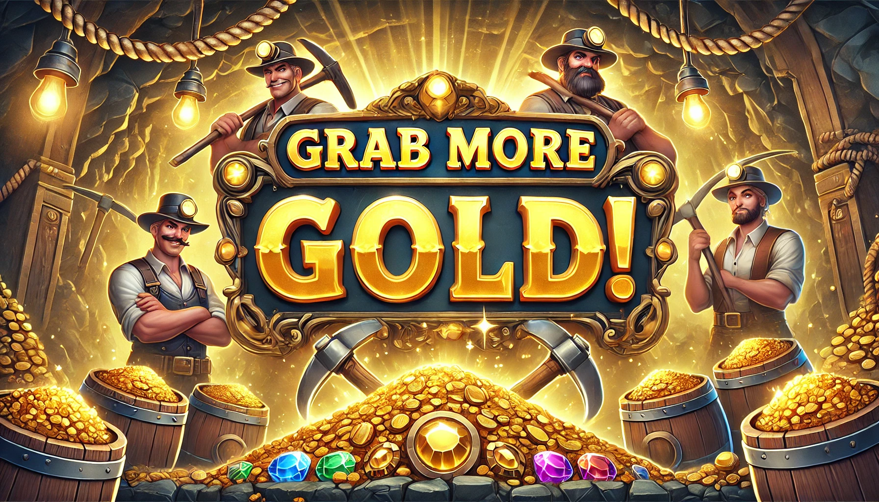 Grab more Gold!: Dive into a true gold rush