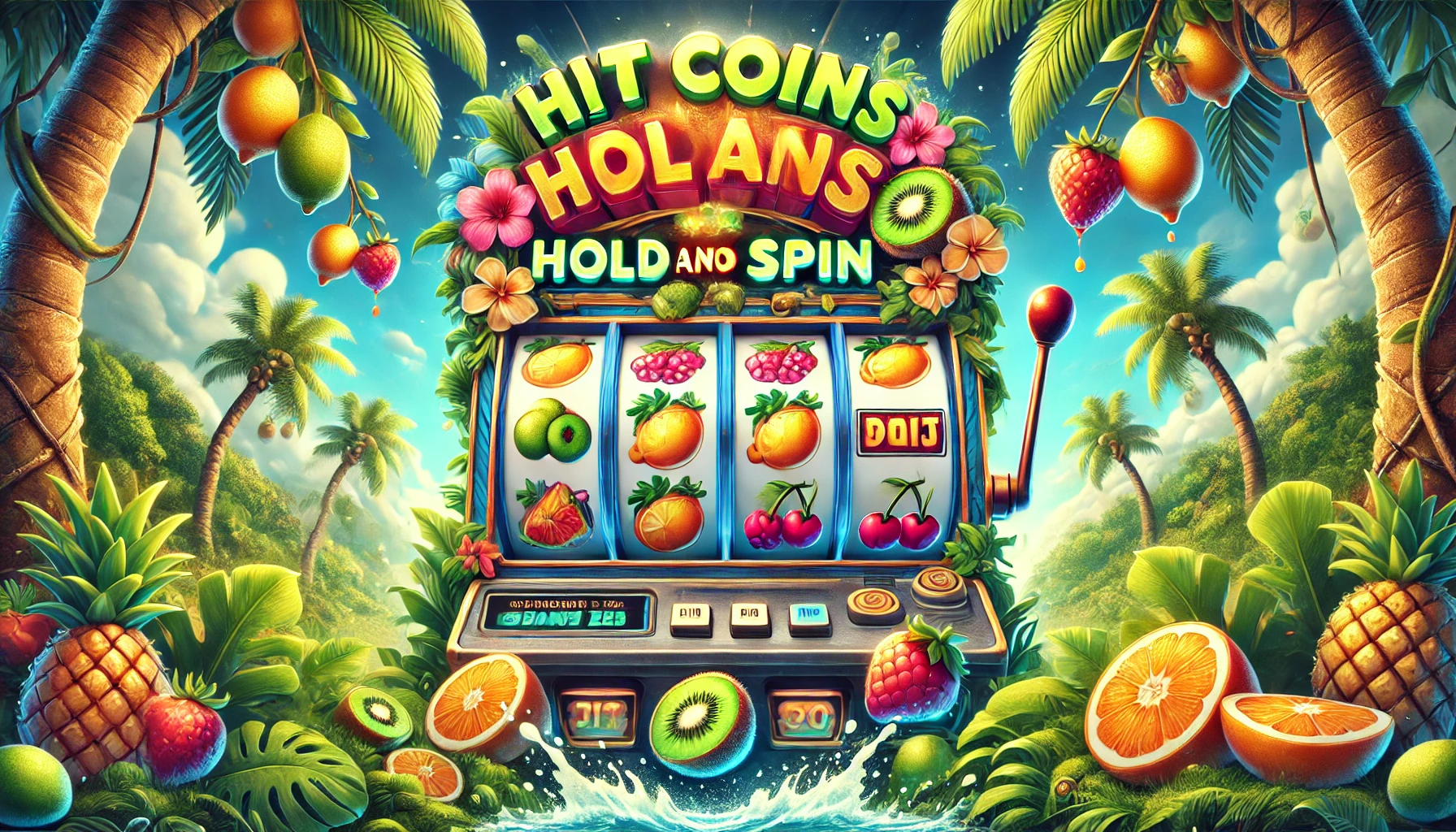 Hit Coins Hold and Spin: Feel the impressive dynamics with each spin!