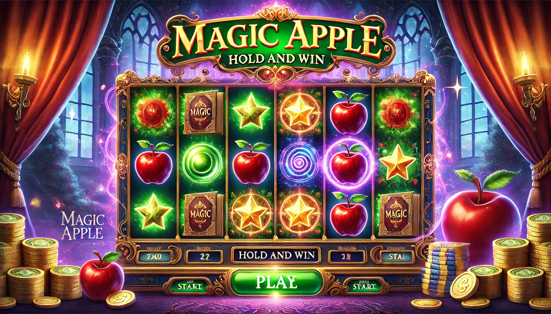 Magic Apple: Hold and Win – a captivating slot with unique mechanics